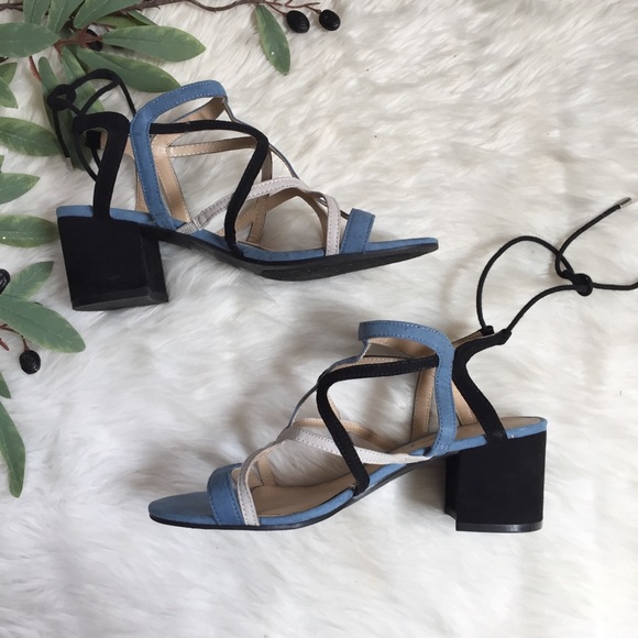 unisa blue sandals